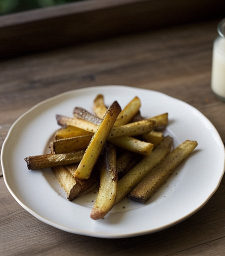 Seasoned Oven Fries recipe image