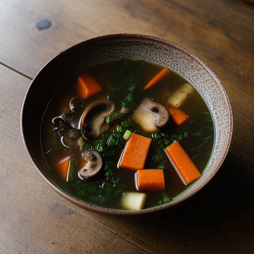 Seasoned Vegetarian Broth recipe image