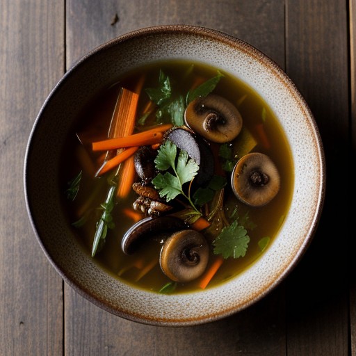 Seasoned Vegetarian Broth recipe image