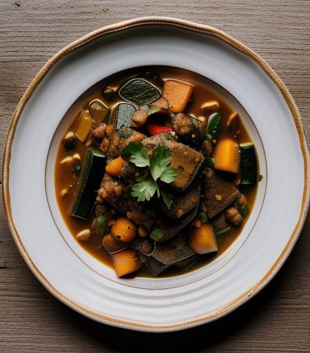 Sebze Bastisi (Vegetable Stew - Turkish recipe image