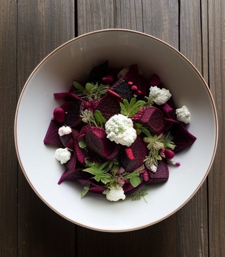 Second Time Around~ Lamb & Beet Salad recipe image