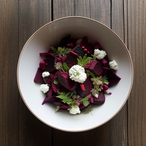 Second Time Around~ Lamb & Beet Salad recipe image