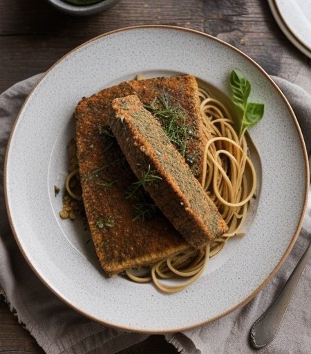 Seitan Parmigiana recipe image