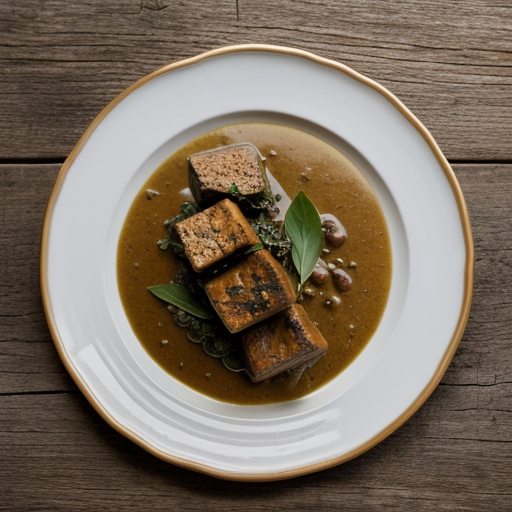 Seitan Roast With Mushroom Gravy recipe image