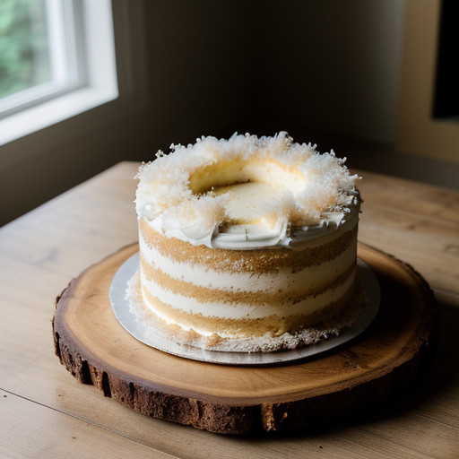 Self Frosting Pineapple-Coconut Cake recipe image