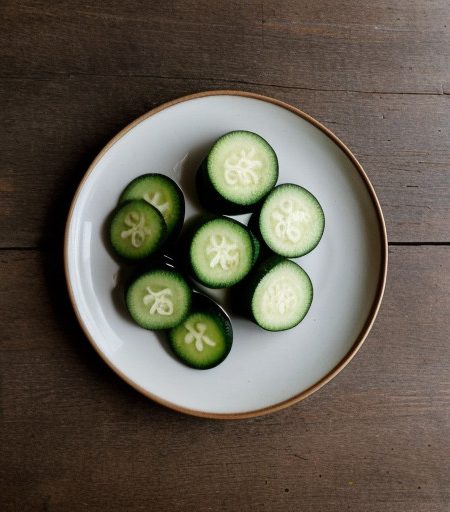 Semi-Pickled Cucumbers recipe image