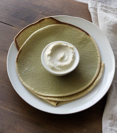 Semolina Dosas With Cumin Seeds recipe image