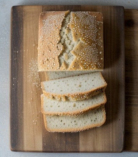Semolina Sesame Bread recipe image