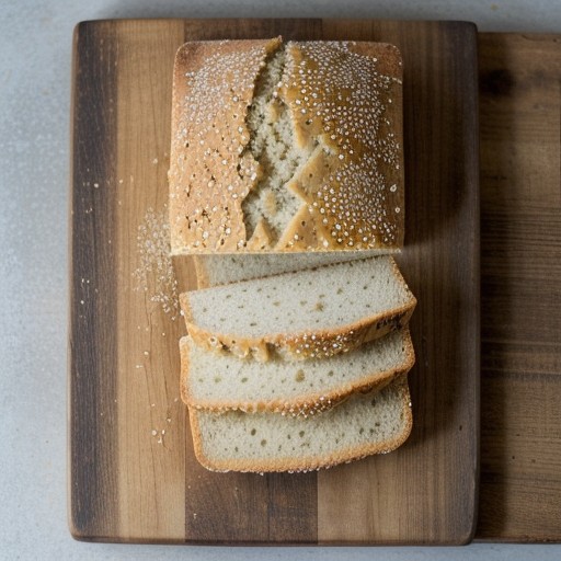 Semolina Sesame Bread recipe image
