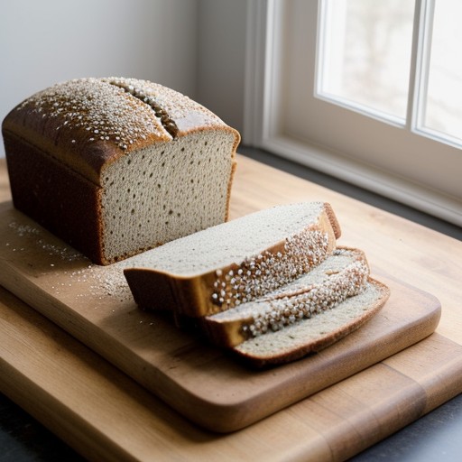 Semolina Sesame Bread recipe image