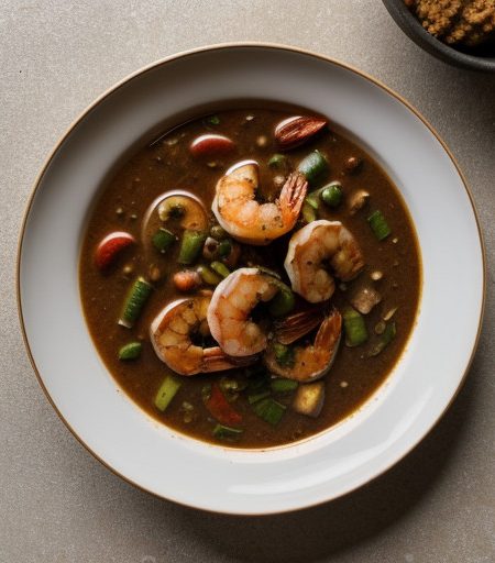 Sen. Ellender's Shrimp Gumbo recipe image
