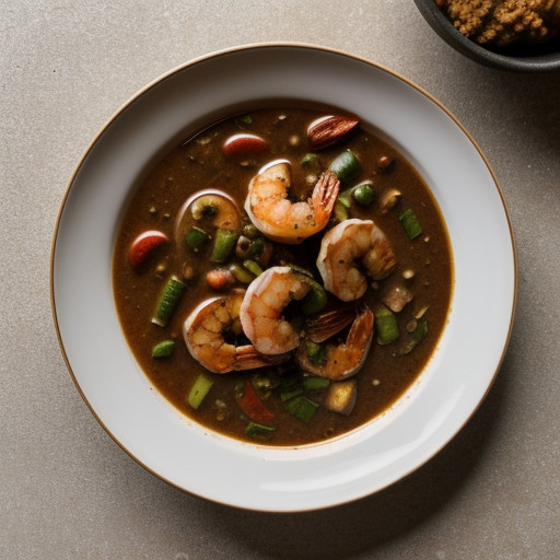 Sen. Ellender's Shrimp Gumbo recipe image