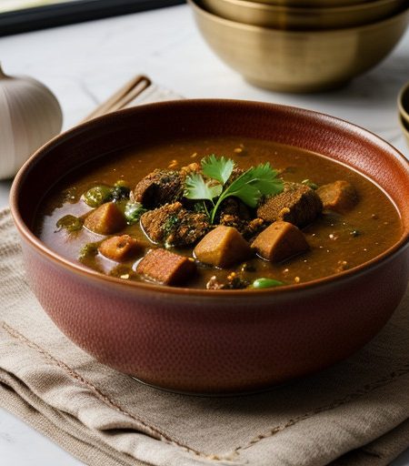 Senegal Stew With Millet recipe image