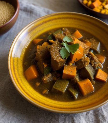 Senegal Stew With Millet recipe image