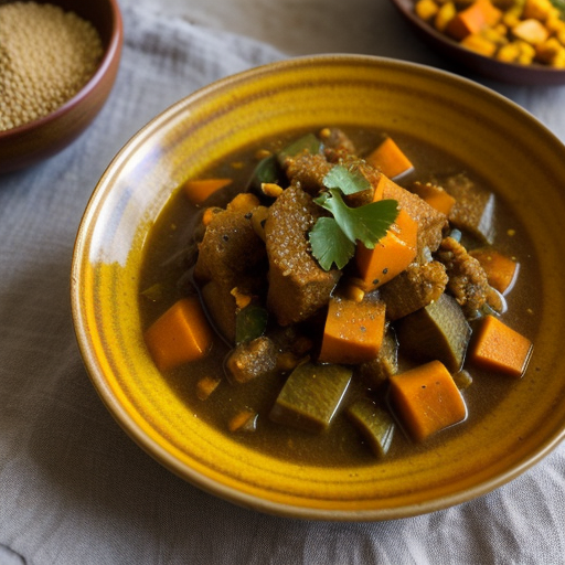 Senegal Stew With Millet recipe image