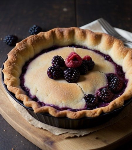 Sensational Blackberry Tart (4 PTS recipe image