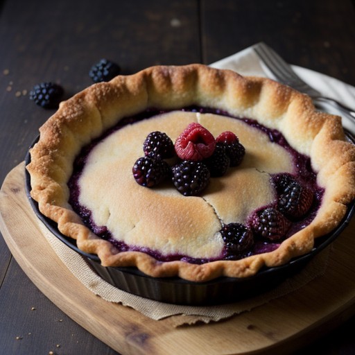 Sensational Blackberry Tart (4 PTS recipe image