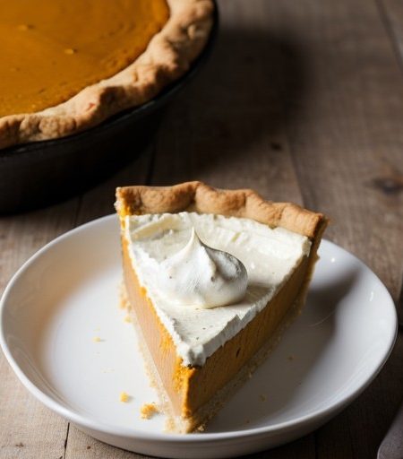 Sensational Double Layer Sf Pumpkin Pie recipe image