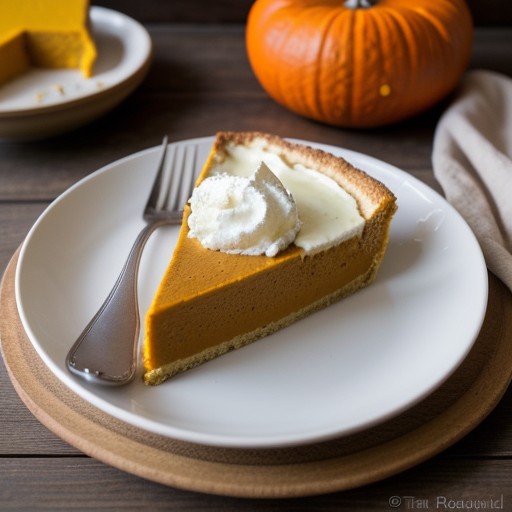 Sensational Double Layer Sugar-Free Pumpkin P recipe image