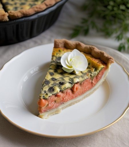Sensational Tomato Quiche recipe image