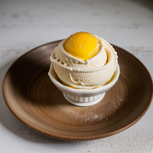 Sep-Dinner: Fresh Pear Ice Cream recipe image