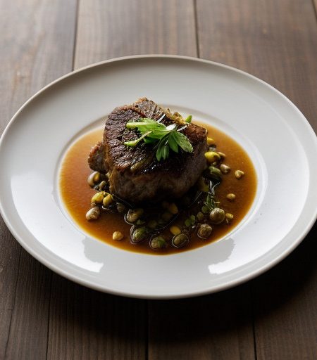 Sep-Dinner: Oxtail Consomm recipe image