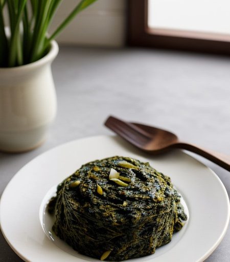 Sephardic Spinach Filling (Gomo De Espinaca recipe image