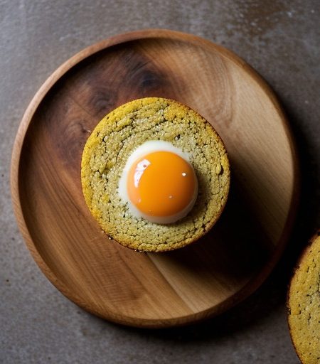 Serrano Chili & Cilantro Corn Bread Muffins recipe image