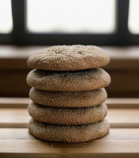 Sesame-Almond Cookies recipe image