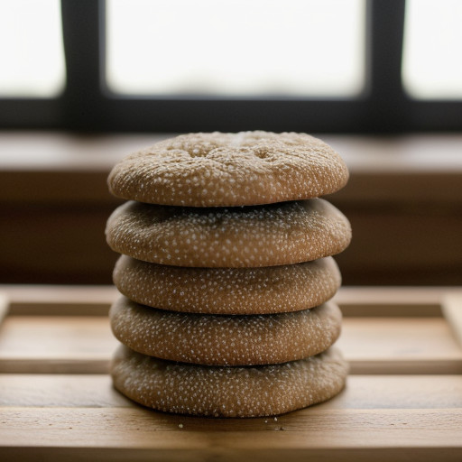 Sesame-Almond Cookies recipe image