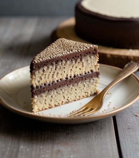 Sesame-Amaranth Cake recipe image