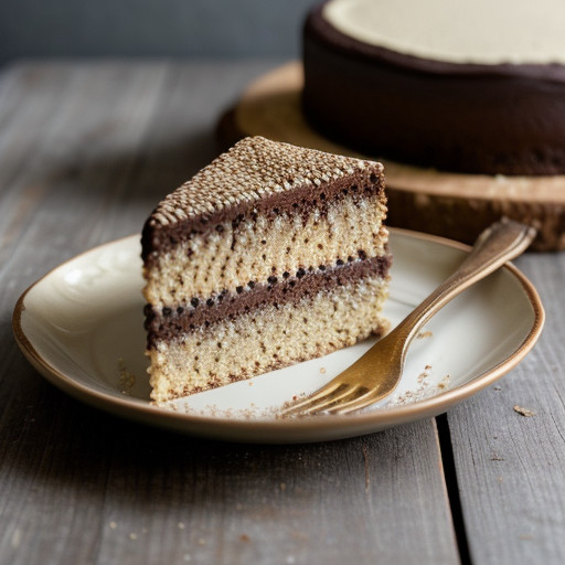 Sesame-Amaranth Cake recipe image