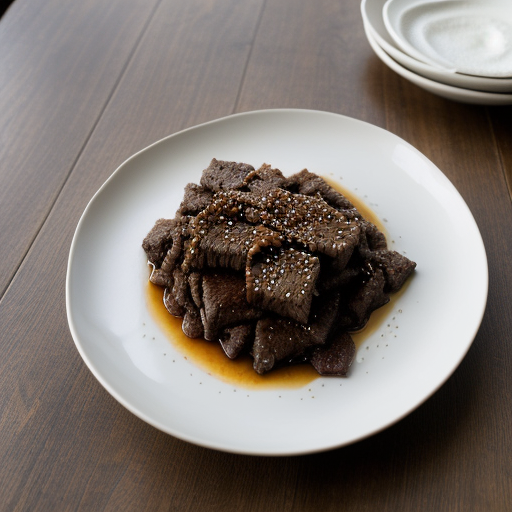 Sesame Beef (Nnbb09 A recipe image