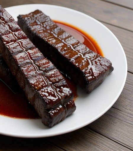 Sesame Beef Ribs recipe image