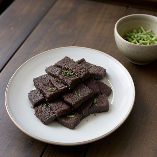 Sesame Beef Strips recipe image