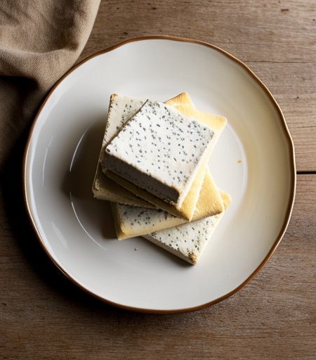 Sesame Cheese Crackers recipe image