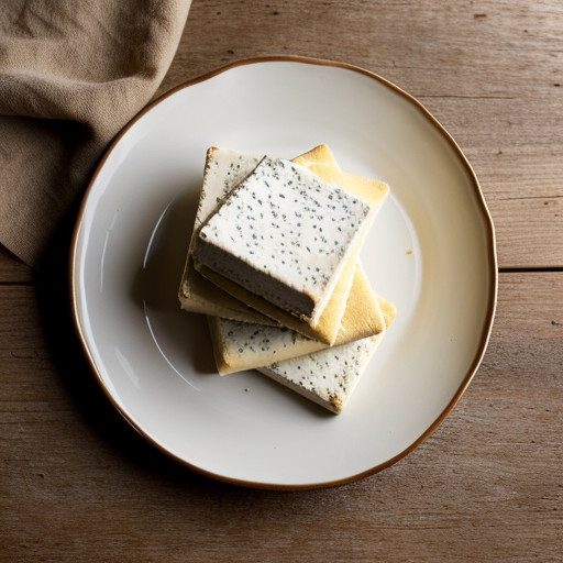 Sesame Cheese Crackers recipe image