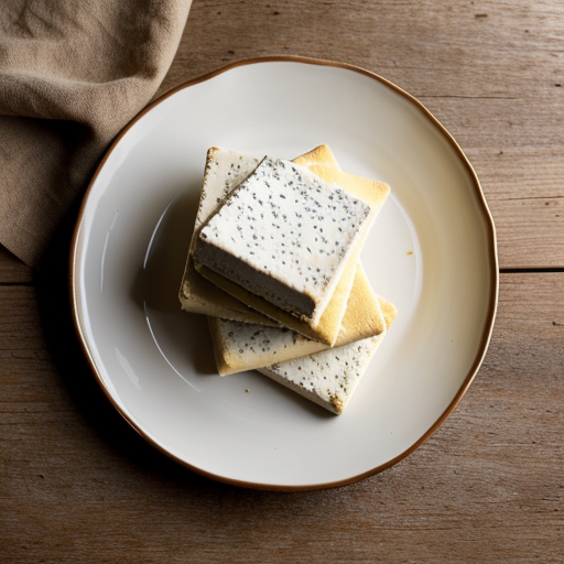 Sesame Cheese Crackers recipe image