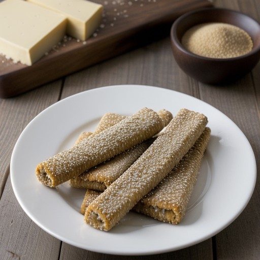 Sesame Cheese Sticks recipe image