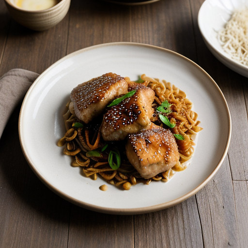 Sesame Chicken (Fhnd96 B recipe image