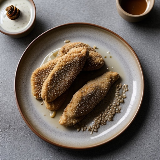 Sesame Chicken Fingers recipe image