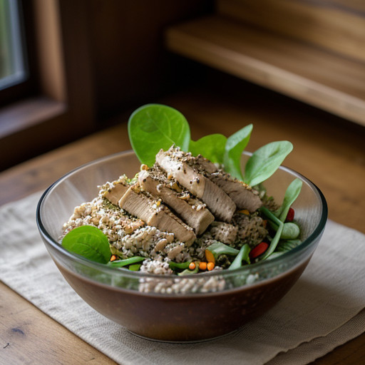 Sesame Chicken Salad recipe image