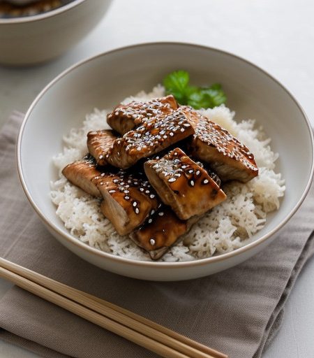Sesame Chicken Teriyaki recipe image
