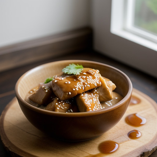 Sesame Chicken With Honey Dip recipe image