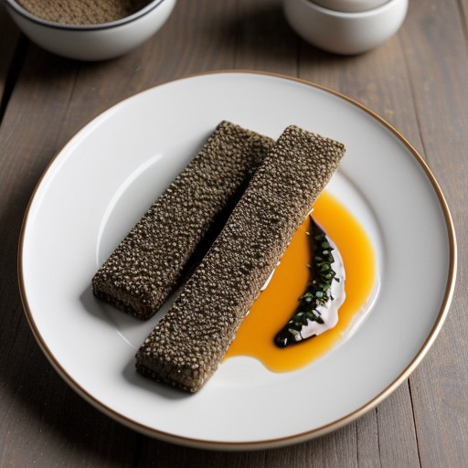 Sesame Coated Fish Sticks recipe image