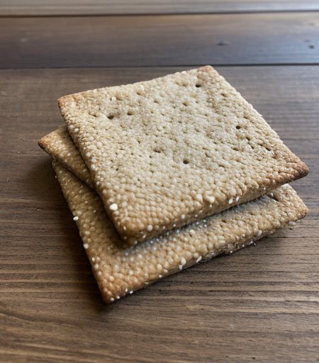 Sesame Crisp Crackers recipe image