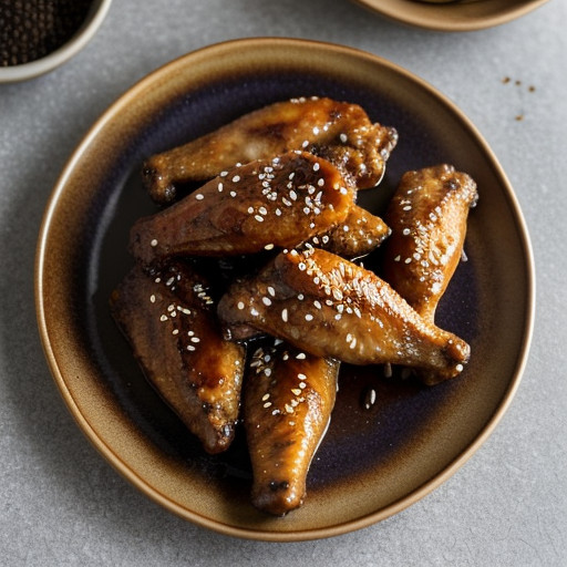 Sesame Ginger Chicken Wings - Bon Appetit recipe image