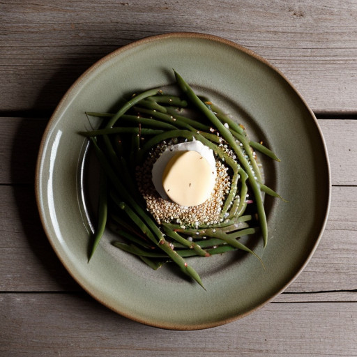 Sesame Green Beans & Peas recipe image