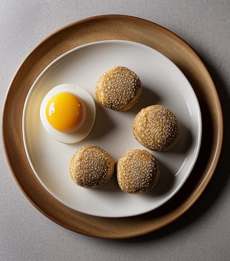 Sesame~ Ham & Cheese Bites recipe image