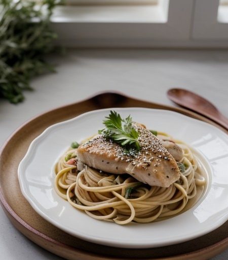 Sesame Lemon Chicken and Vegetables (5 PTS recipe image